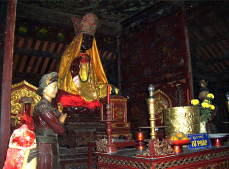 Phật mẫu Man Nương - truyền thuyết tứ pháp chùa Dâu
