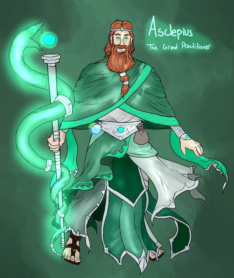 Vị thần y học Asclepius
