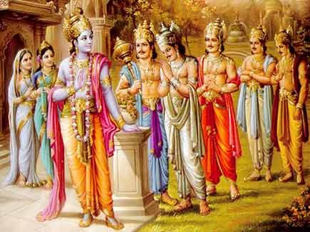 Năm hoàng tử Pandava - sử thi Mahabharata