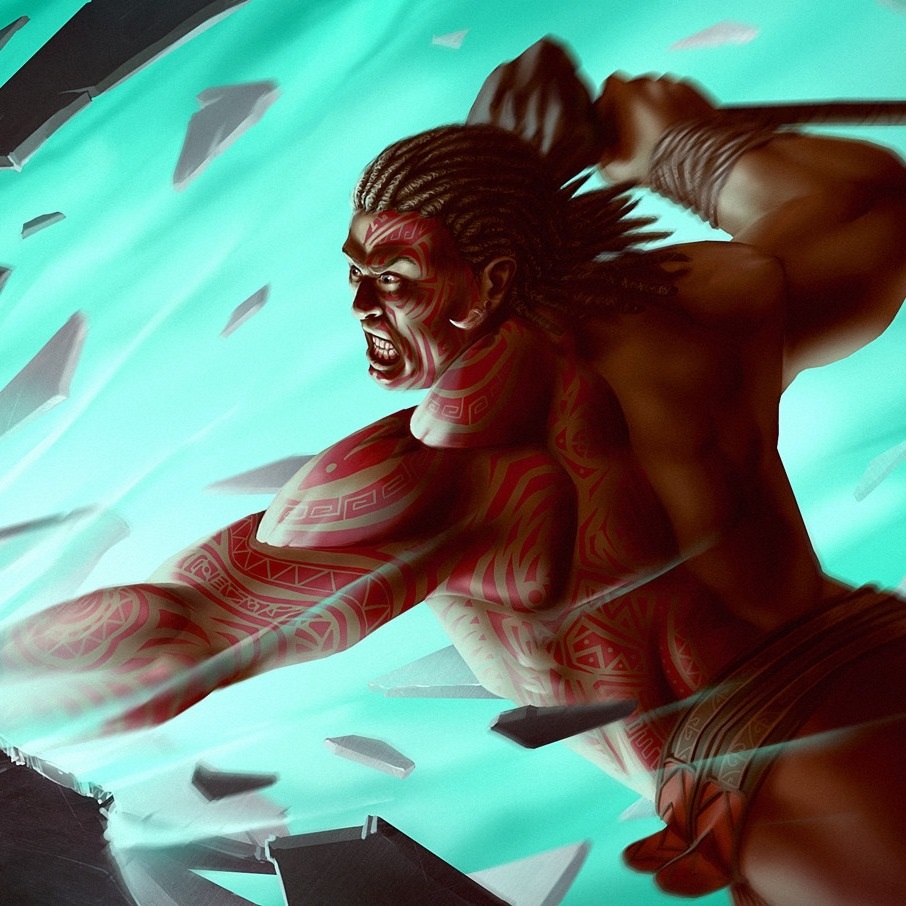 Thần chiến tranh Tumatauenga của Maori