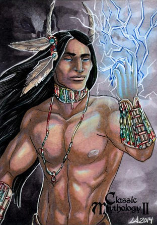Tinh linh của bão tố Iya trong thần thoại Lakota