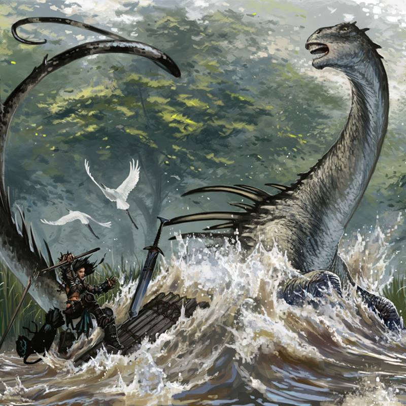 Sinh vật huyền bí Mokele-Mbembe - thủy quái hồ Loch Ness ở Châu Phi