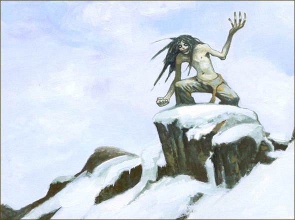 Mahaha con quỷ trong truyền thuyết người Eskimo