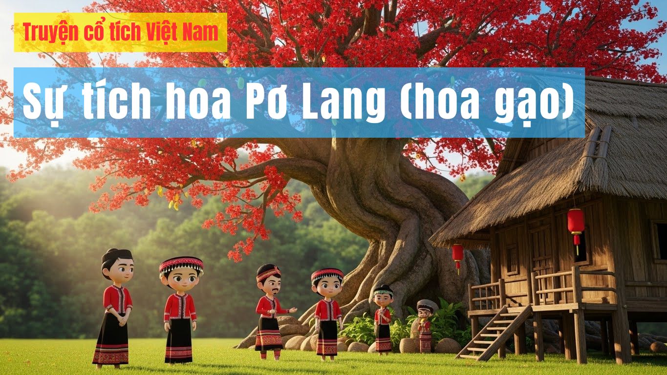 Sự tích hoa Pơ Lang (hoa gạo)