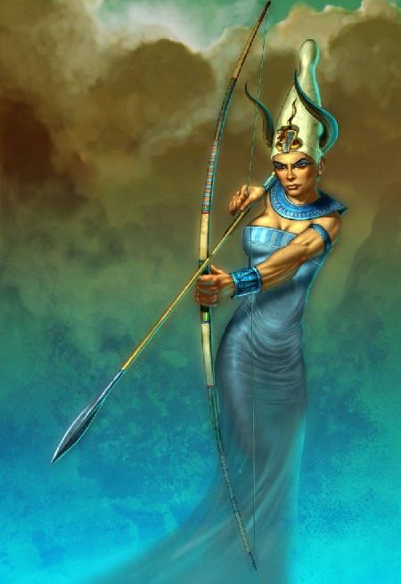 Nữ thần sông Nile - Satis