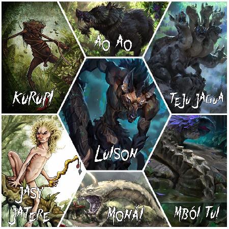 Bảy quái vật huyền thoại Guarani