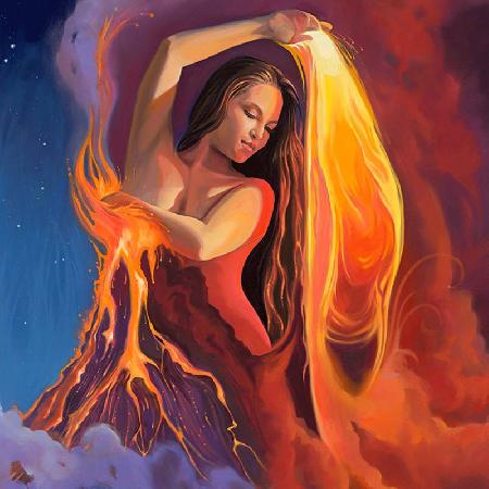 Nữ thần núi lửa Pele hay thần lửa của Hawai