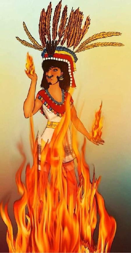Nữ thần lửa Chantico