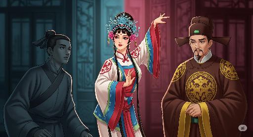 Cô đào hát với người học trò nghèo