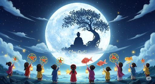Tết Trung Thu: Sự tích kỳ ảo của ngày tết dưới trăng