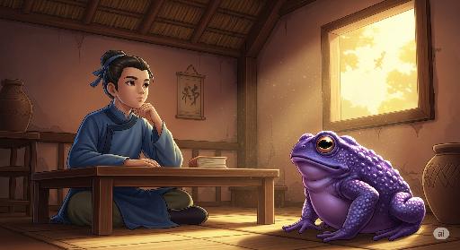 Truyện cổ tích dân tộc Mường: chàng nho sĩ và Cóc thần