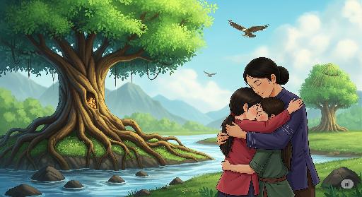 Truyện dân gian Tây Nguyên: tìm mẹ