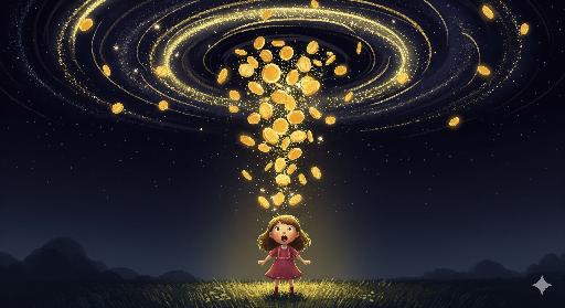 Tiền vàng rơi như sao sa