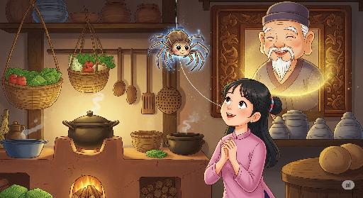 Truyện nhện làm bộ hạ thần Bếp