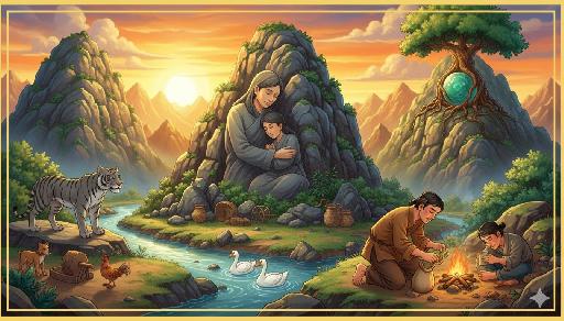 Ngậm ngải tìm trầm (Sự tích núi Mẫu Tử)