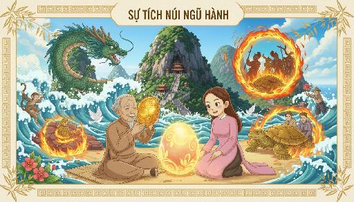 Sự tích núi Ngũ Hành
