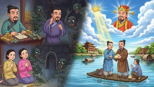 Sự tích sông Nhà Bè hay truyện Thủ Huồn