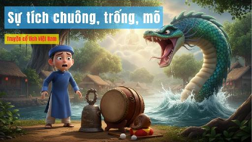Sự tích chuông, trống, mõ