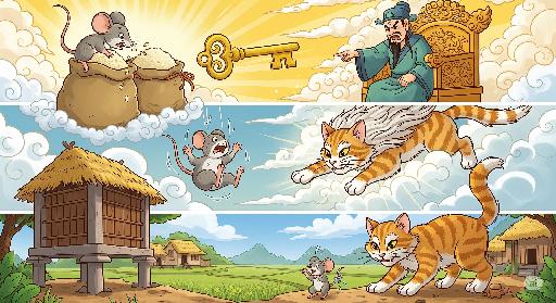 Sự tích Mèo và Chuột