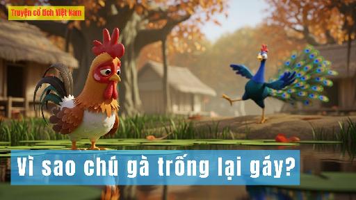 Vì sao chú gà trống lại gáy?