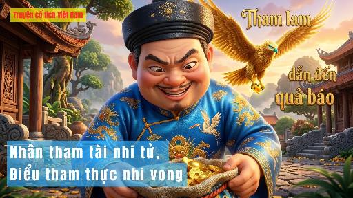 Nhân tham tài nhi tử, Điểu tham thực nhi vong